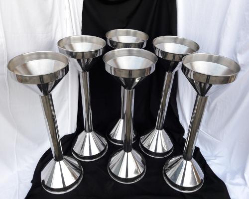 Metal Floor Standing Spittoon